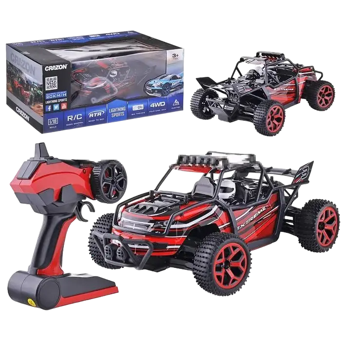 Jucărie cu telecomandă Crazon High Speed Off-Road Car Roșu