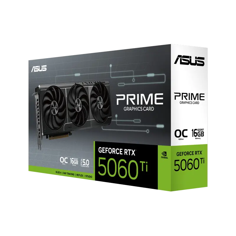 Видеокарта ASUS Prime GeForce RTX 5060 Ti OC