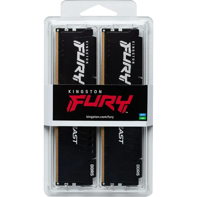 Оперативная память Kingston FURY Beast FURY Beast 128ГБ Чёрный