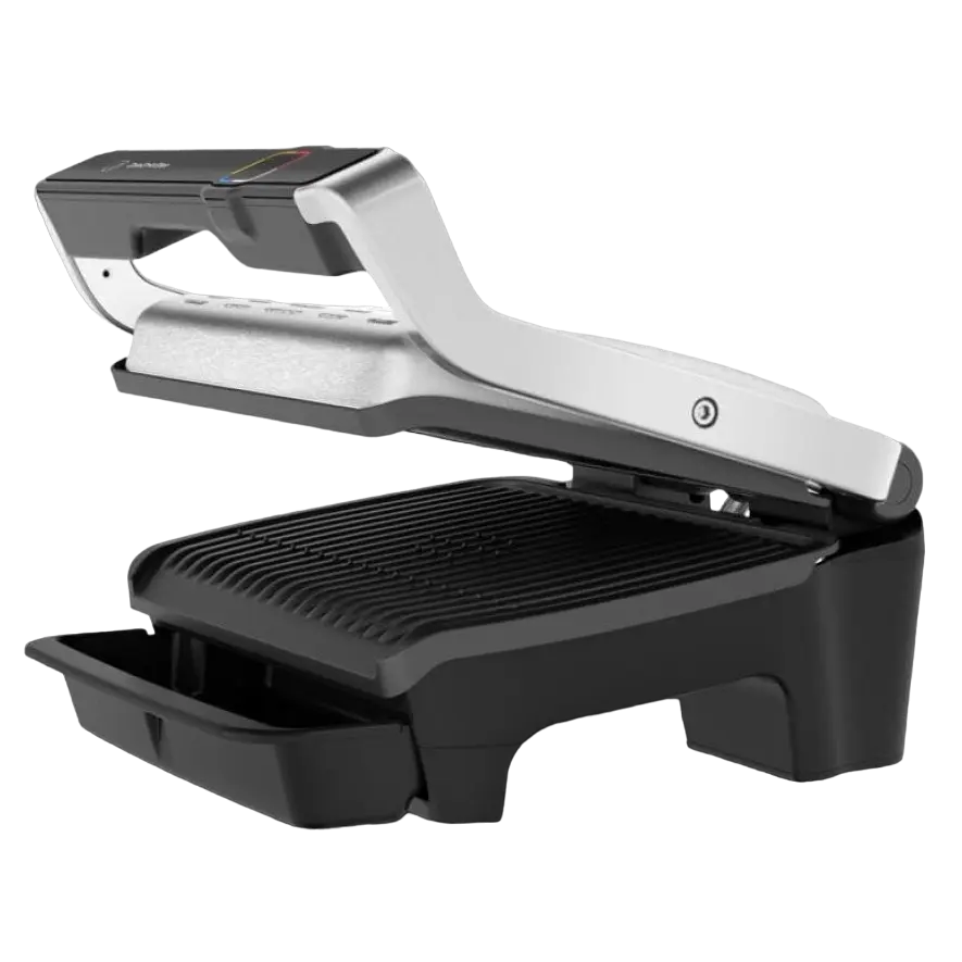 Электрический Гриль Tefal OptiGrill Elite Серебристый