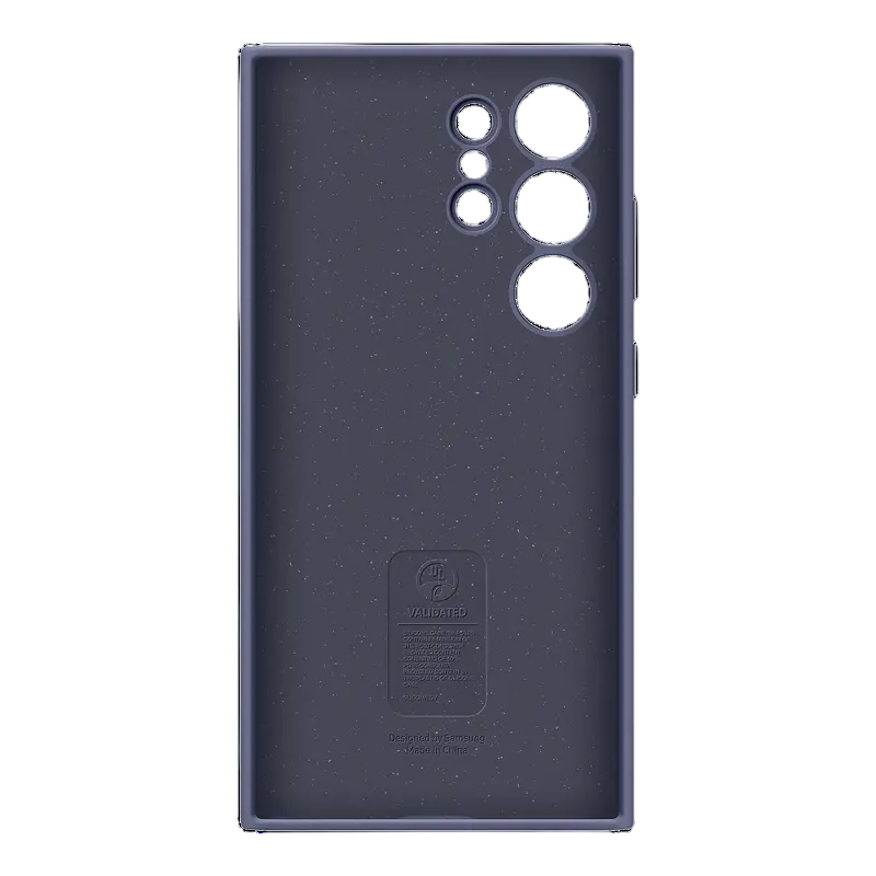 Чехол Samsung Galaxy S24 Ultra Silicone Cover Силиконовый Чехол Фиолетовый