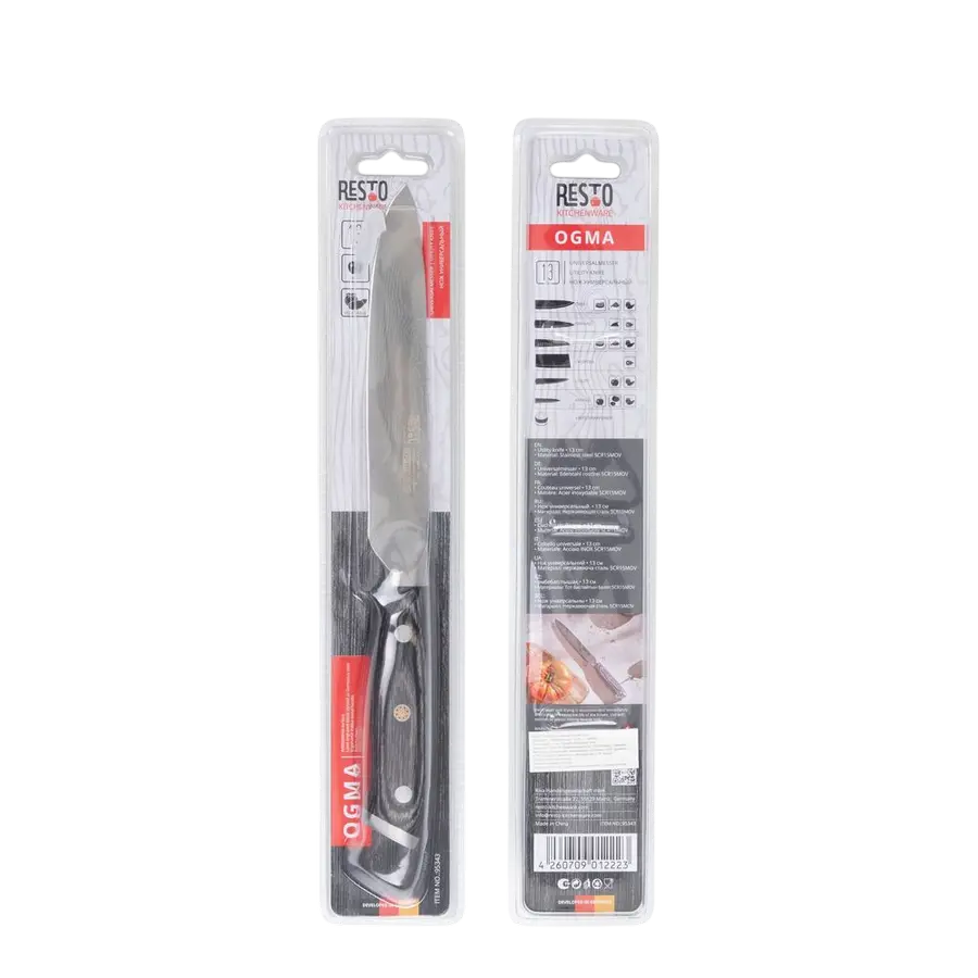 Нож универсальный RESTO 95343 Ogma Серый