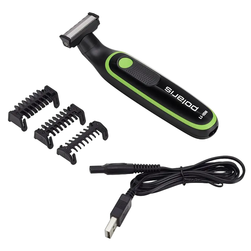 Мужской Триммер Polaris PHC 0303RB Черный | Зелёный