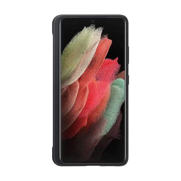 Husă Samsung Galaxy S21 Ultra Silicone Cover with S-Pen Husă din silicon Negru