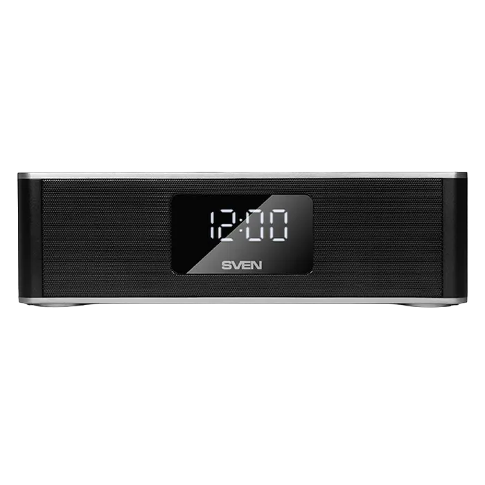 Портативная колонка SVEN PS-190 Черный/Серебристый