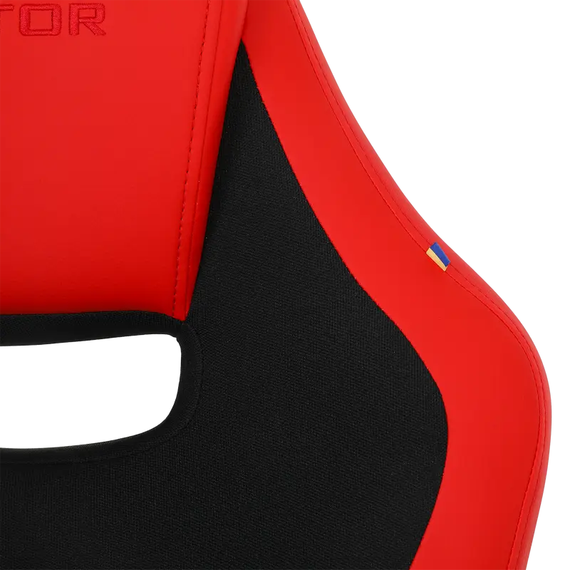 Игровое кресло HATOR Flash Gaming Искусственная кожа,Ткань Черный | Красный
