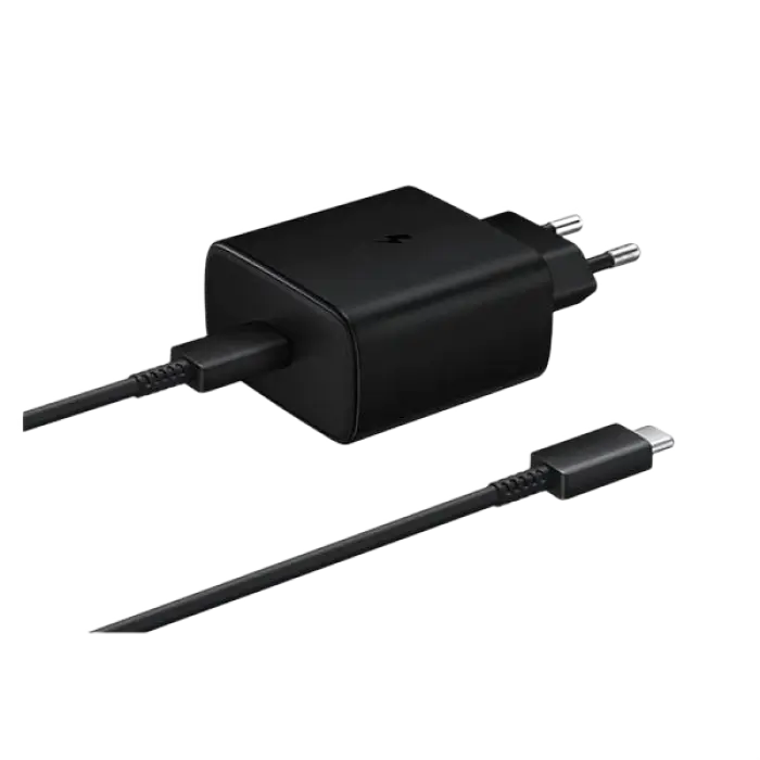 Încărcător Samsung Super Fast EP-TA845 with cable Negru