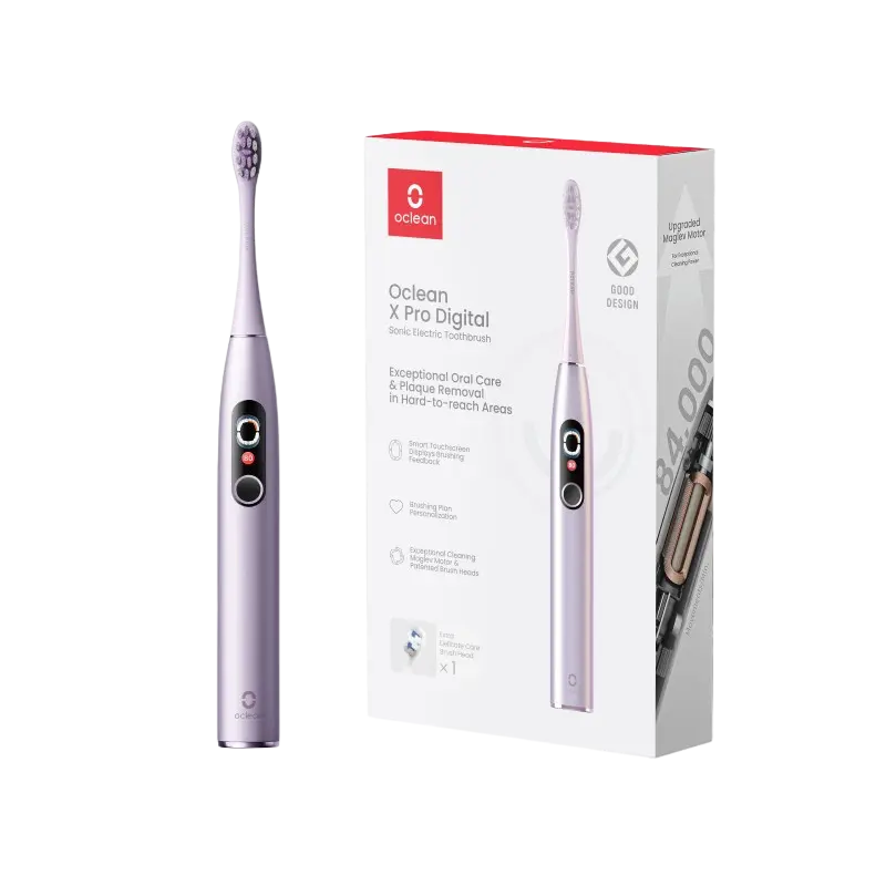 Periuța de dinți electrică sonică Pentru adulți Oclean X Pro Digital Violet