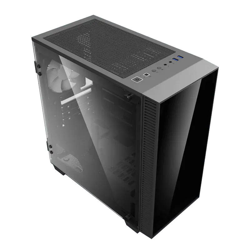 Компьютерный корпус Gamemax H608 Mini Abyss Mini-Tower Черный