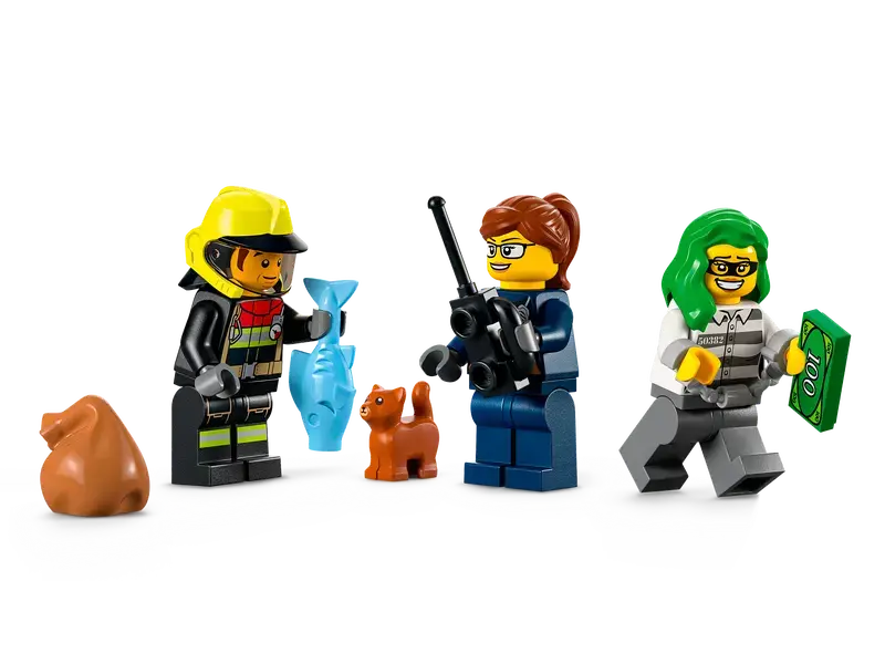 Конструктор LEGO Fire Rescue & Police Chase Разноцветный