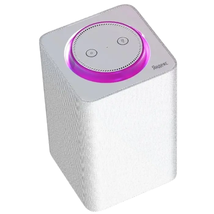 Портативная колонка Yandex YNDX-0001S Серебристый