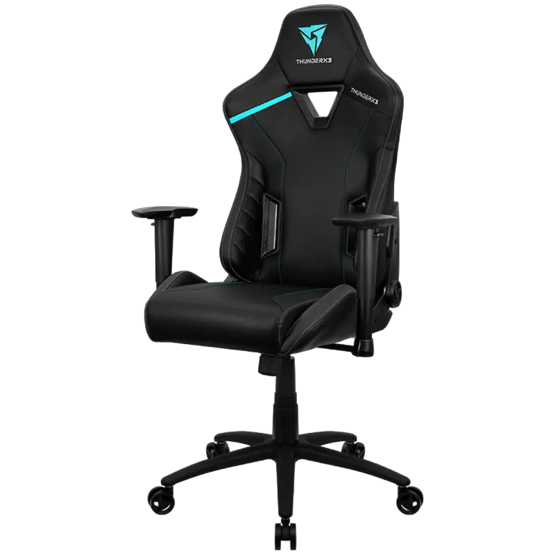 Игровое кресло ThunderX3 TC3 Искусственная кожа Чёрный