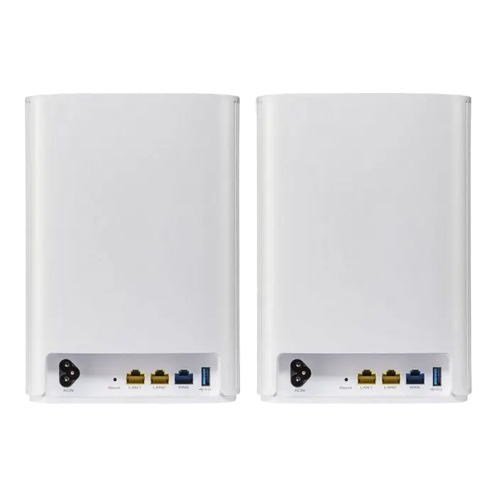 Домашняя Mesh Wi-Fi система ASUS ZenWiFi AX Hybrid XP4 (2-pack) Белый