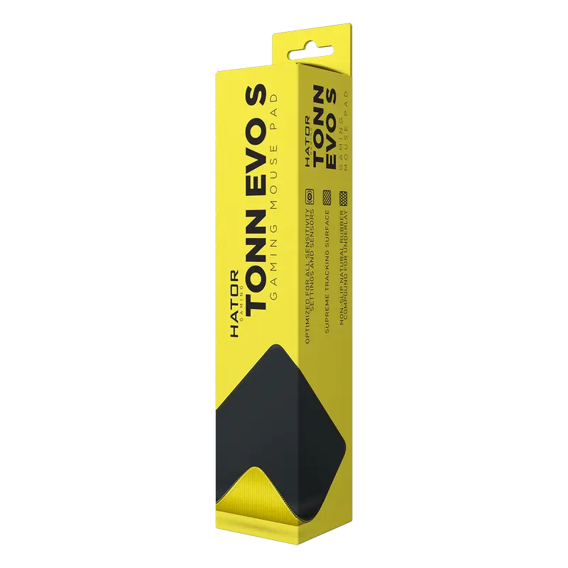 Игровой коврик для мыши HATOR Tonn EVO S Чёрный