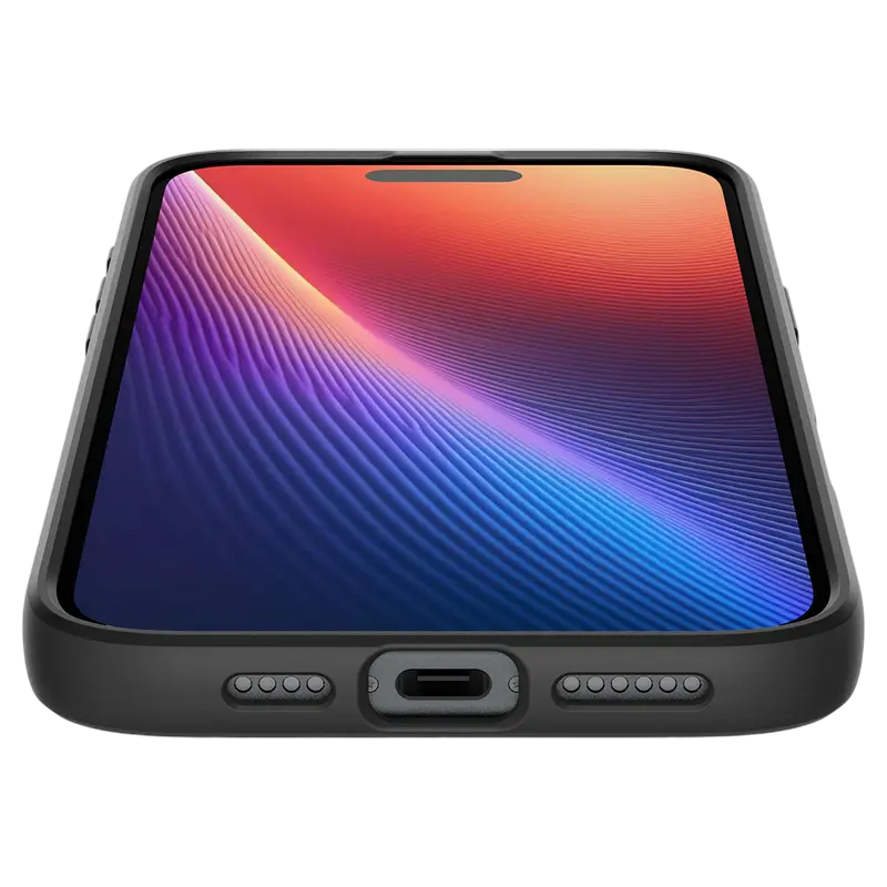 Чехол Spigen Apple iPhone 16 Plus Liquid Air Liquid Air Матовый черный