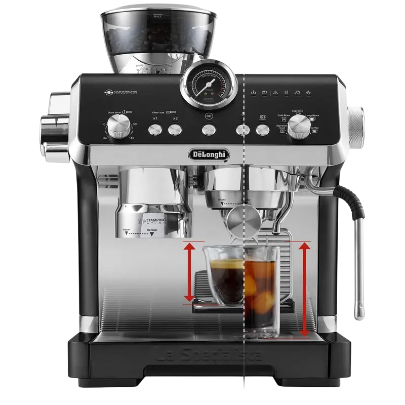 Кофеварка рожковая DeLonghi EC9555 BK Черный