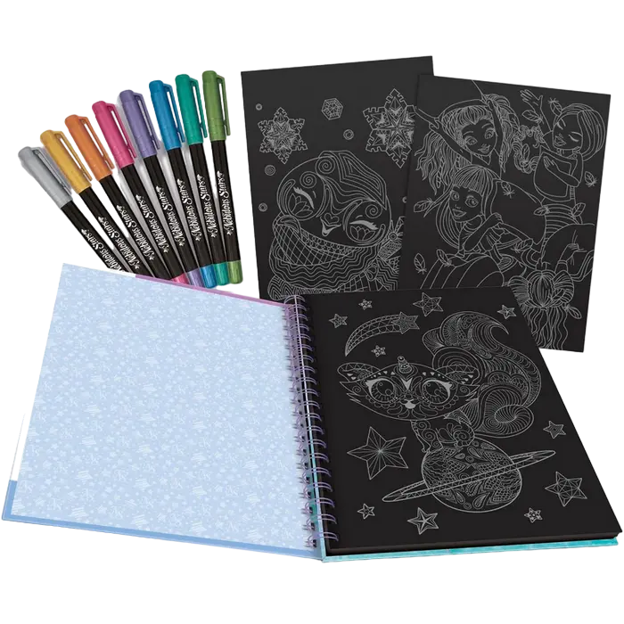 Nebulous Stars Isadora's Black Pages Coloring Book