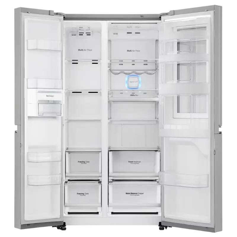 Холодильник LG GC-Q247CADC Серебристый