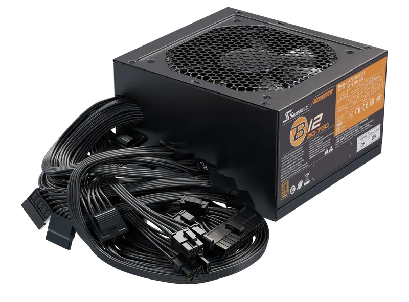 Tip Блок питания для компьютеров Seasonic B12 BC-750 ATX Черный