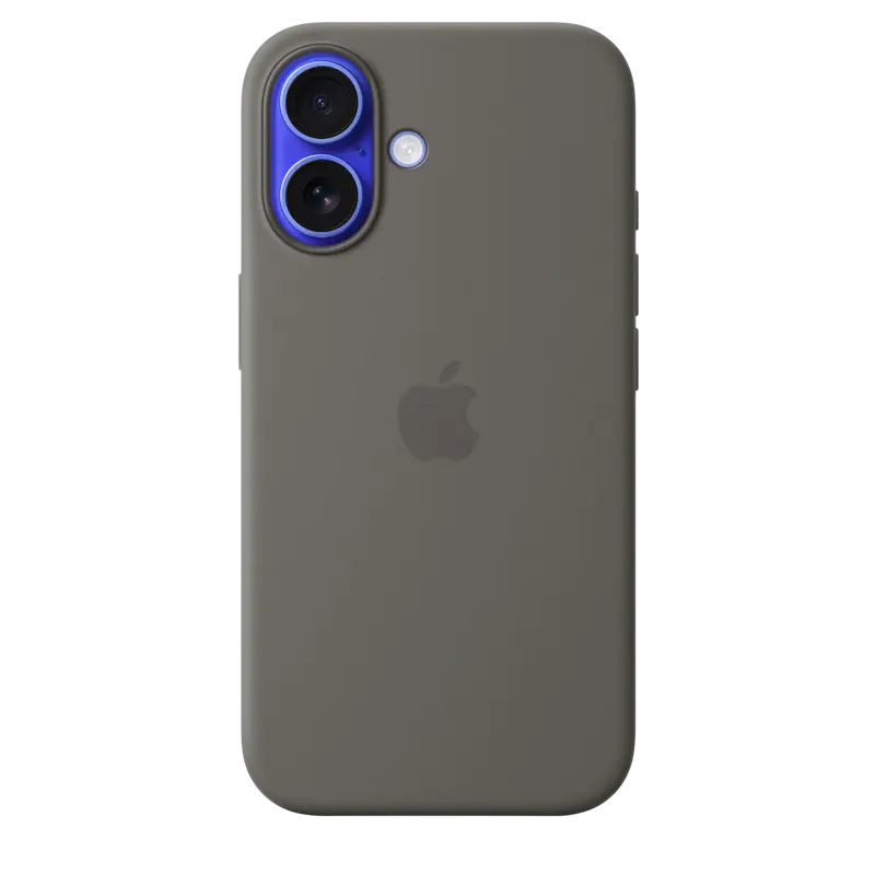 Чехол Apple iPhone 16 Silicone Case MagSafe A3313 Silicone Case with MagSafe Stone Gray