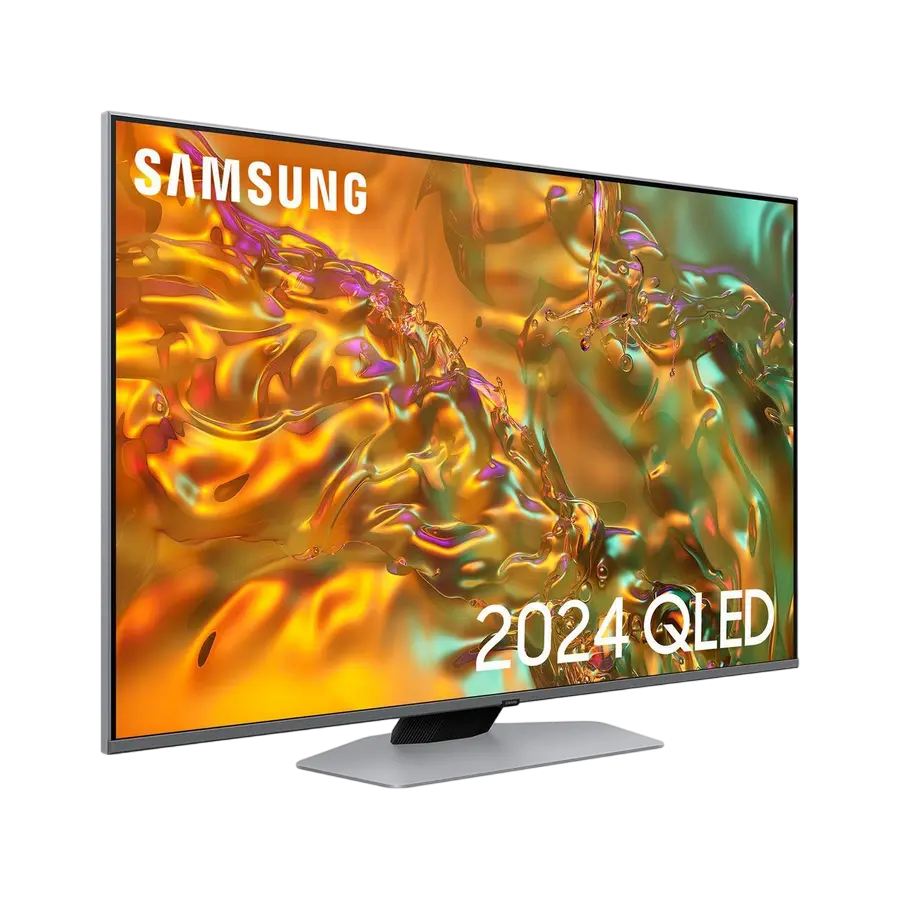 50" QLED SMART Телевизор Samsung QE50Q80DAUXUA Серебристый
