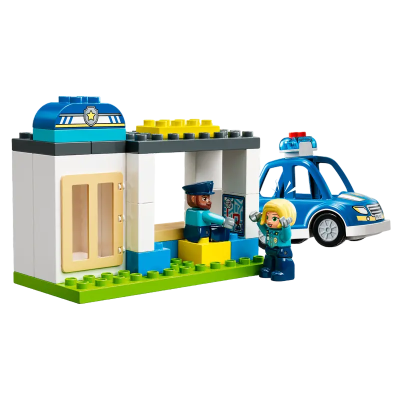 Конструктор LEGO Police Station & Helicopter Синий