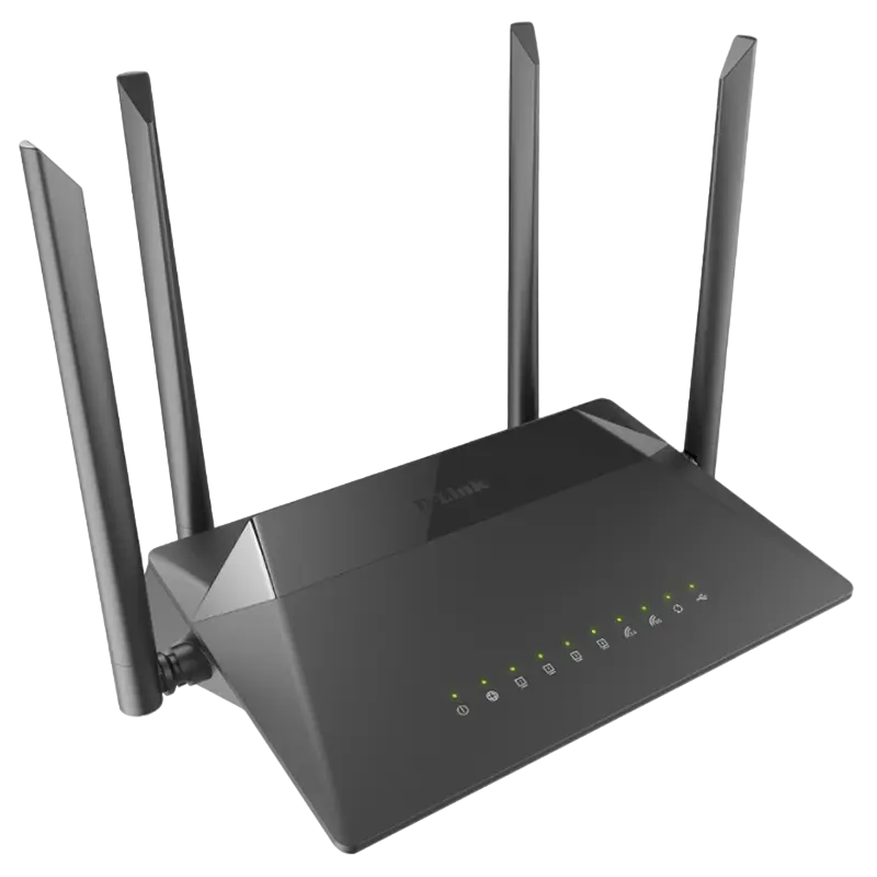 Router fără fir D-Link DIR-825 Negru