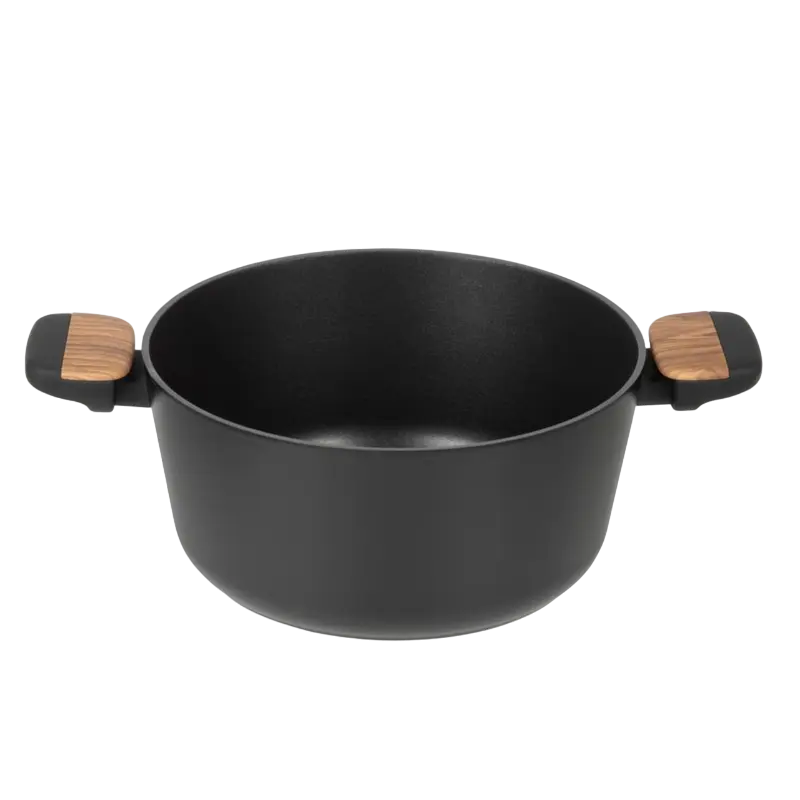 Кастрюля RESTO Mon MON Чёрный, Коричневый