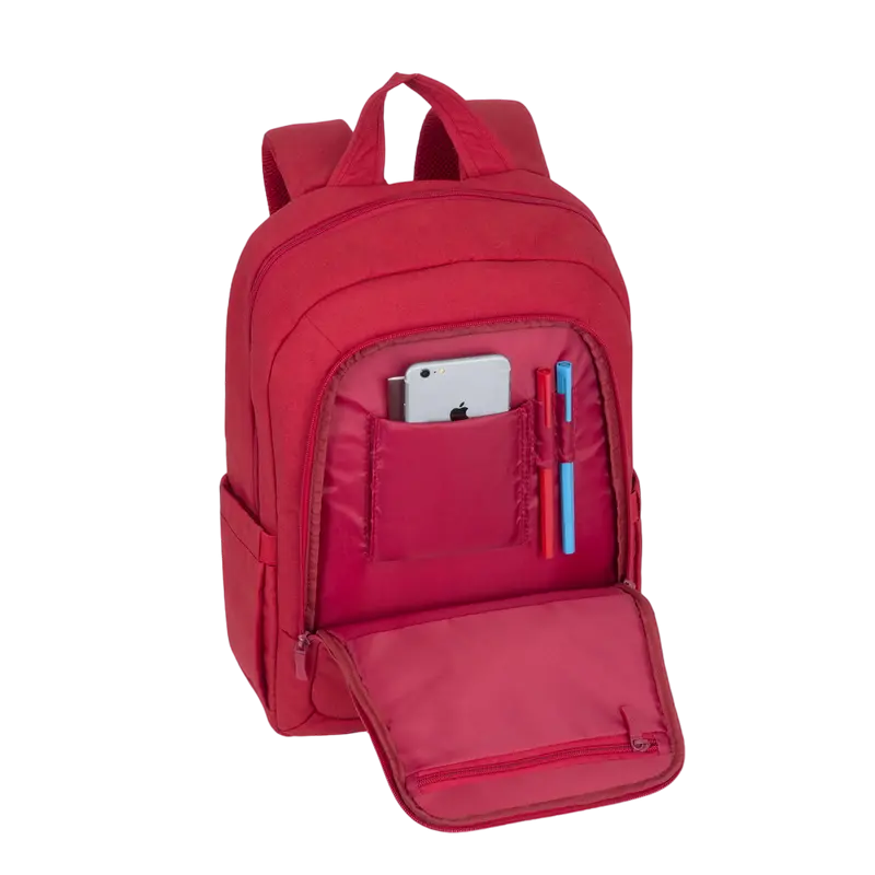 Рюкзак для ноутбука Rivacase Canvas Красный