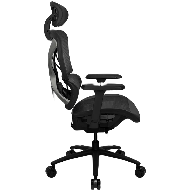 Игровое кресло ThunderX3 XTC Искусственная кожа,Вентилируемая Сетка Чёрный