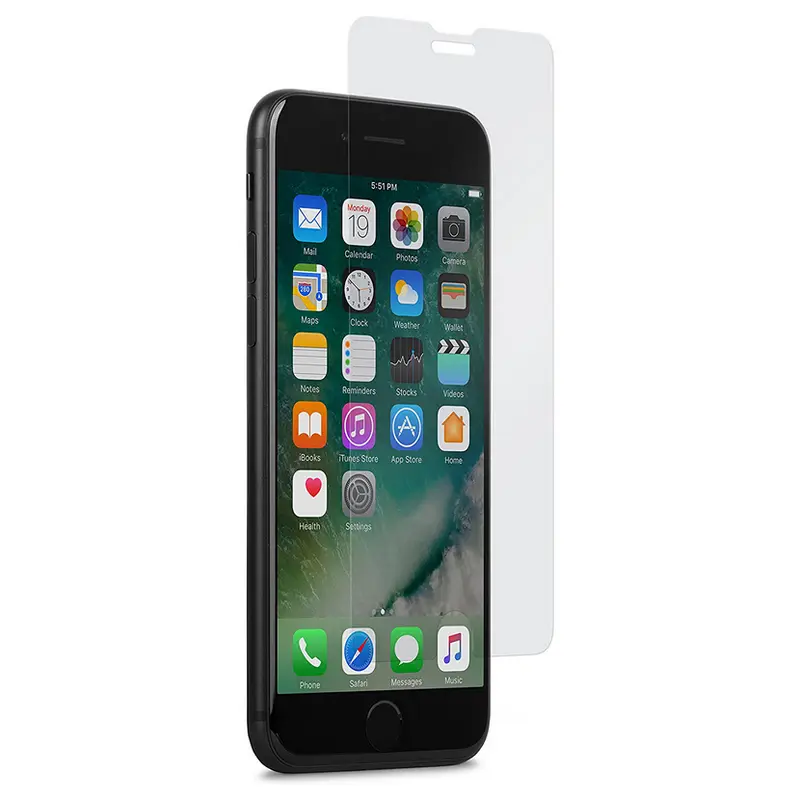 Защитная пленка Moshi Apple iPhone 8/7/SE AirFoil Tempered Glass AirFoil Прозрачный