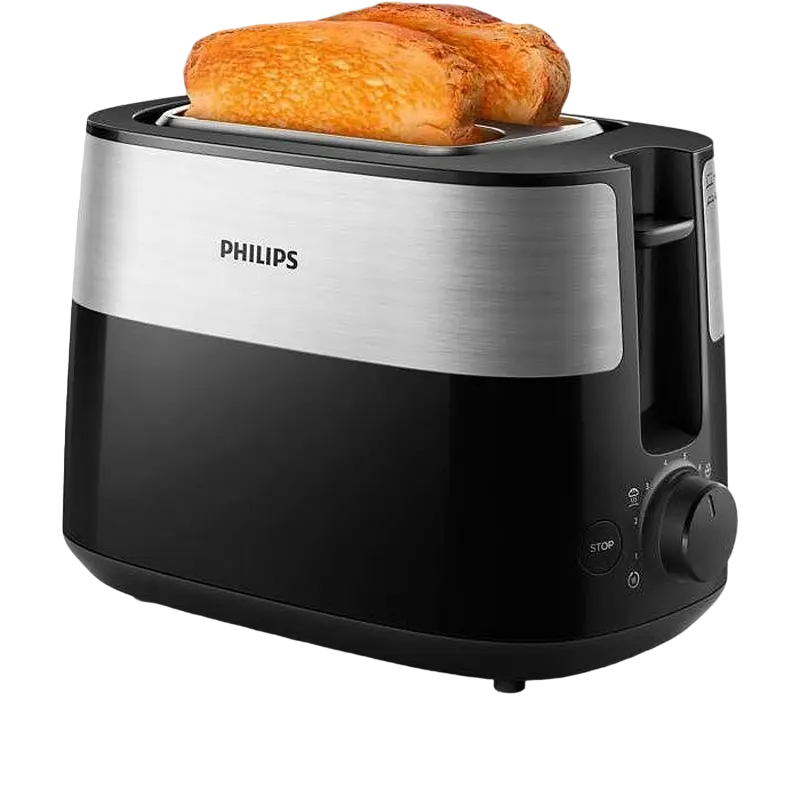 Тостер Philips Daily Collection Чёрный