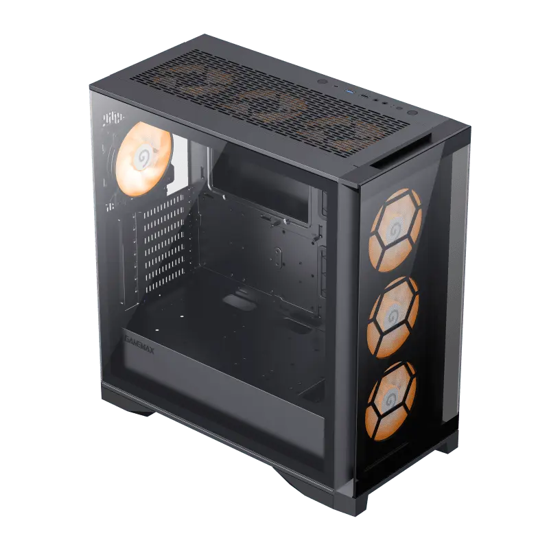 Компьютерный корпус Gamemax LEADER TG Full-Tower Черный