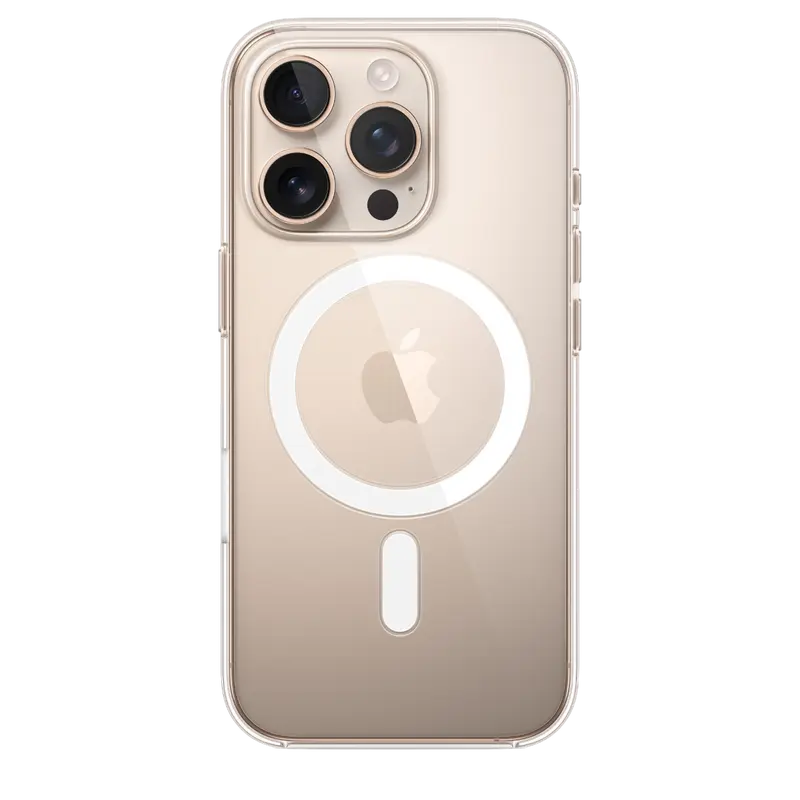 Чехол Apple iPhone 16 Pro Clear Case with MagSafe A3245 Clear Case с MagSafe Прозрачный