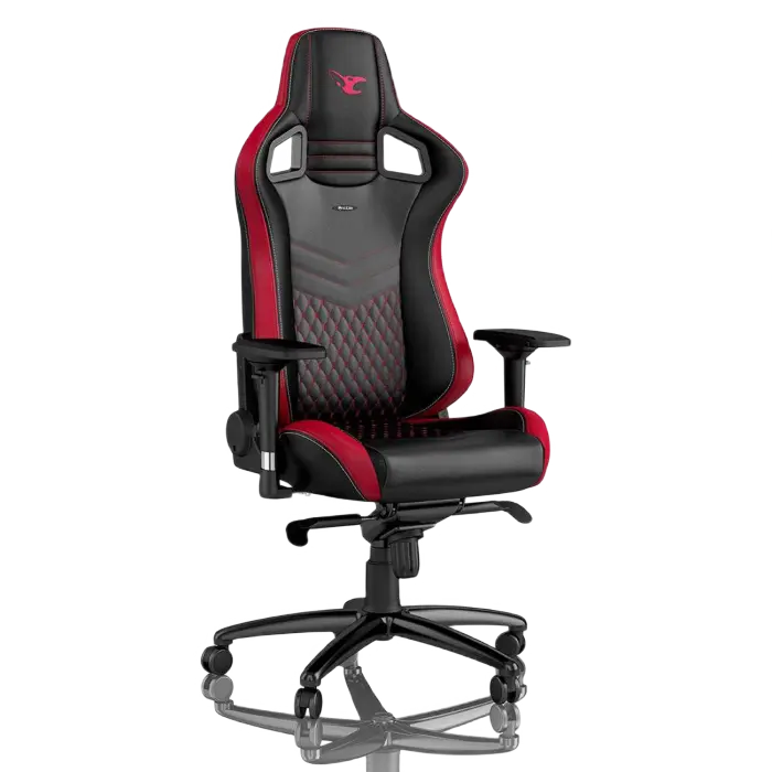Scaun Gaming Noblechairs Epic PU Piele Negru/Rosu