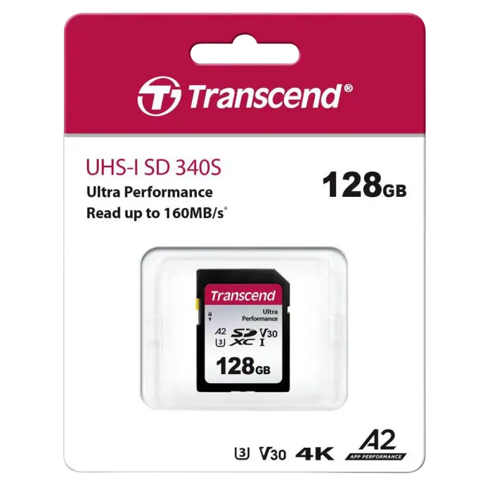 Карта памяти Transcend SDC340S 128ГБ