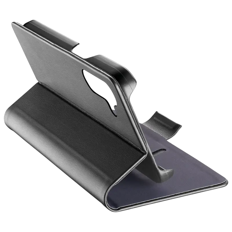 Husă tip carte Cellularline Samung Galaxy A16 Book Case 3 Negru