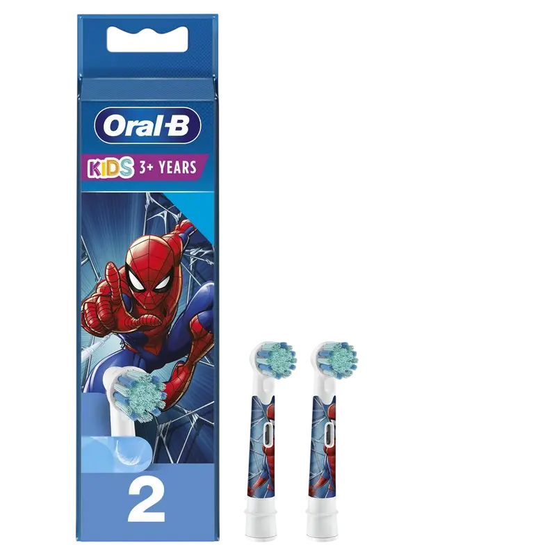 Насадка для электрической зубной щетки Для детей Oral-B EB10-2 Spider-Man Синий | Красный