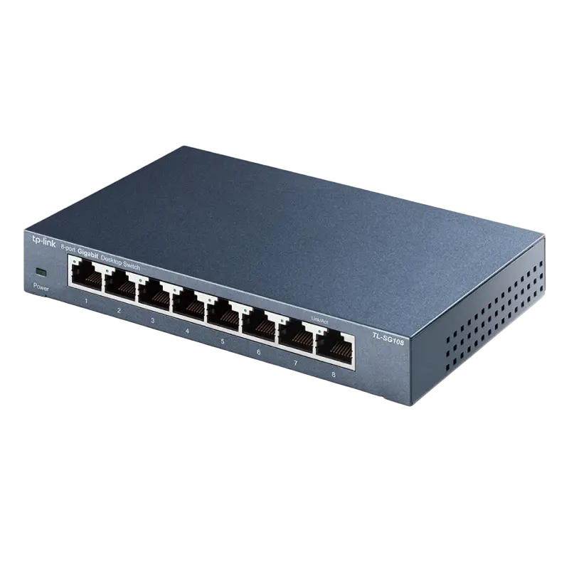 Switch de rețea TP-LINK TL-SG108 Albastru