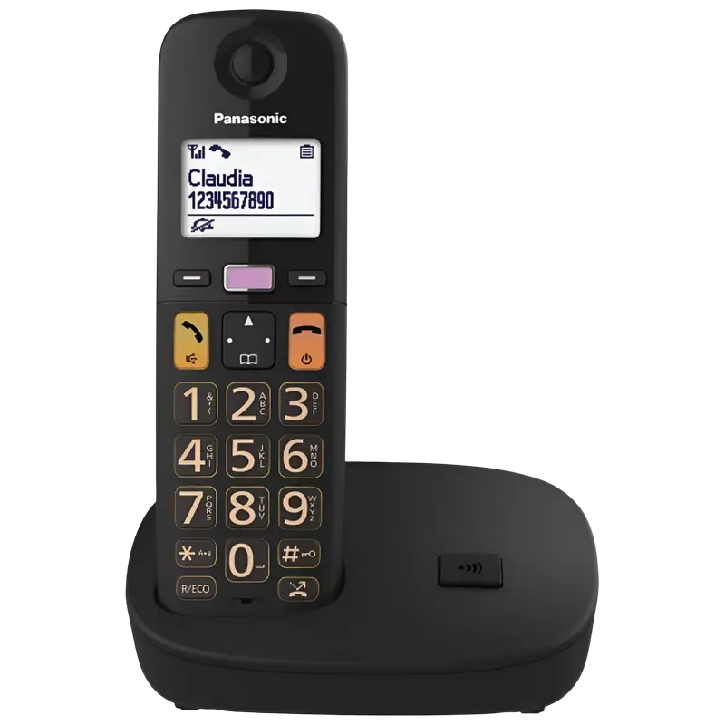 Радиотелефон Panasonic KX-TGU110UAB Чёрный