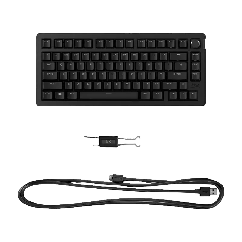 Клавиатура HyperX Alloy Rise 75 Механический Черный