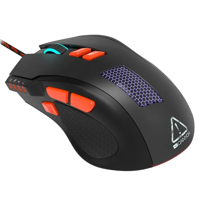 Игровая мышь Canyon Corax II Проводное Чёрный