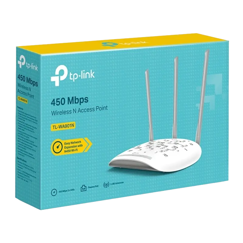 Беспроводная точка доступа TP-LINK TL-WA901N Белый