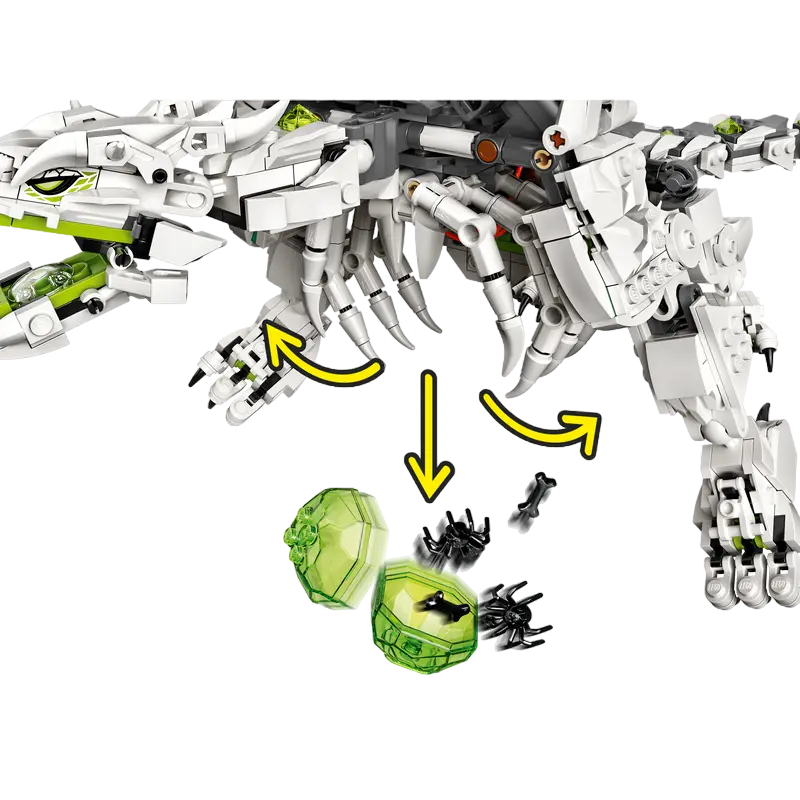 Конструктор LEGO Skull Sorcerer's Dragon Разноцветный