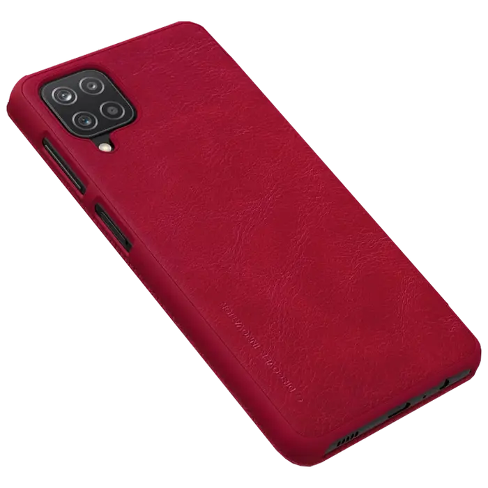 Husă tip carte Nillkin Samsung Galaxy A12 Qin LC Qin Roșu
