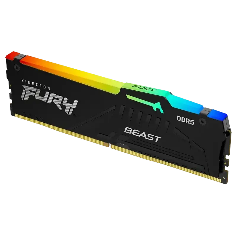 Оперативная память Kingston FURY Beast RGB FURY Beast RGB 128ГБ Чёрный