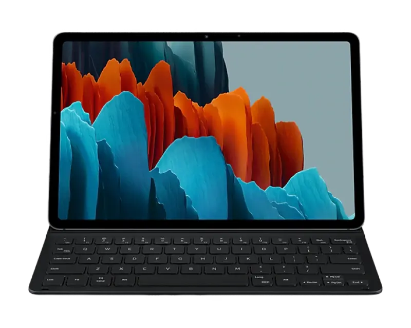 Чехол для планшета Samsung Galaxy Tab S7 Book Cover Keyboard Slim 11" Чёрный