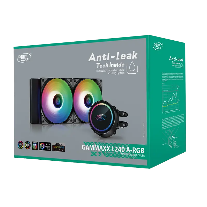 Кулер для процессора Deepcool GAMMAXX L240 A-RGB 120 мм