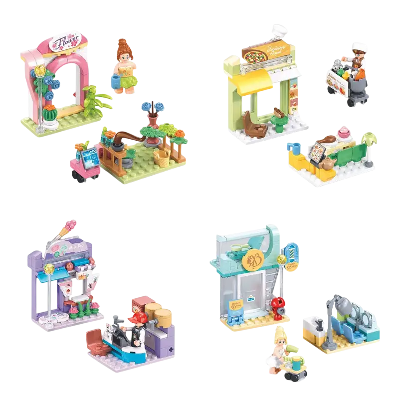 Конструктор Sluban Metropolis - City Set Разноцветный