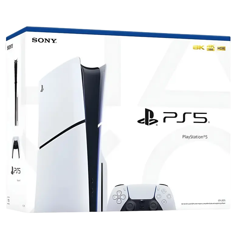 Игровая консоль SONY PlayStation 5 Slim Disc Edition Белый